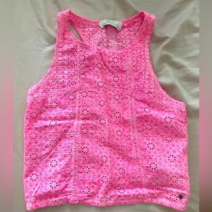 Hot pink Abercrombie and Fitch tank top !